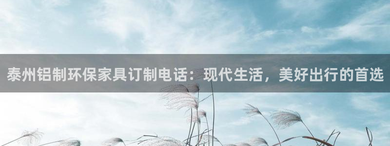 杏耀注册登录测速：泰州铝制环保家具订制电话：现代生活，美好出